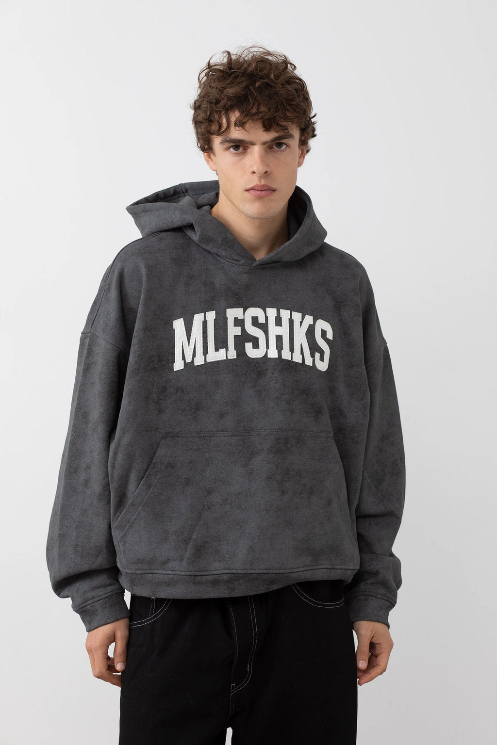 Hoodie MilfShakes Smokey Black