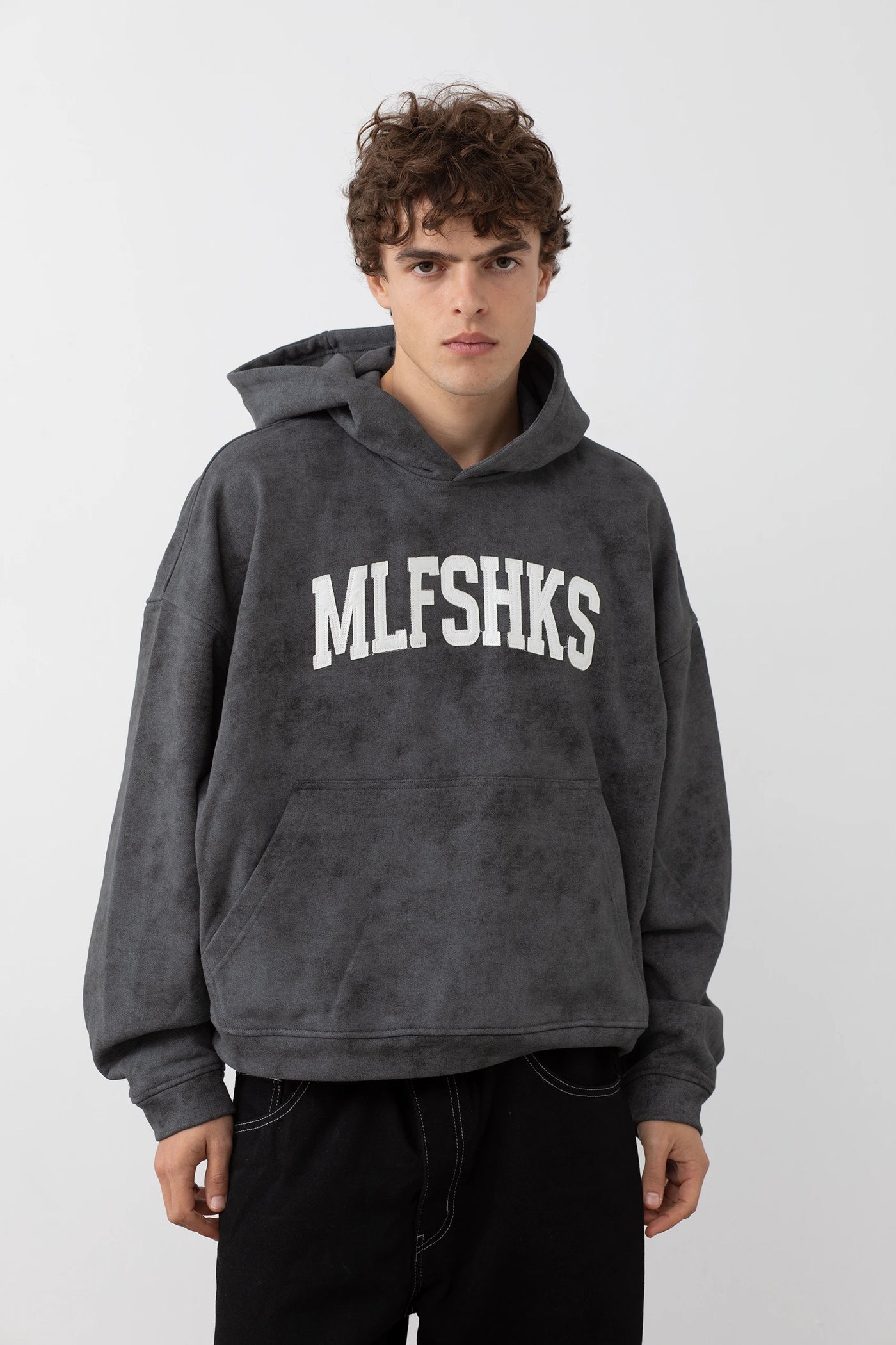 Hoodie MilfShakes Smokey Black