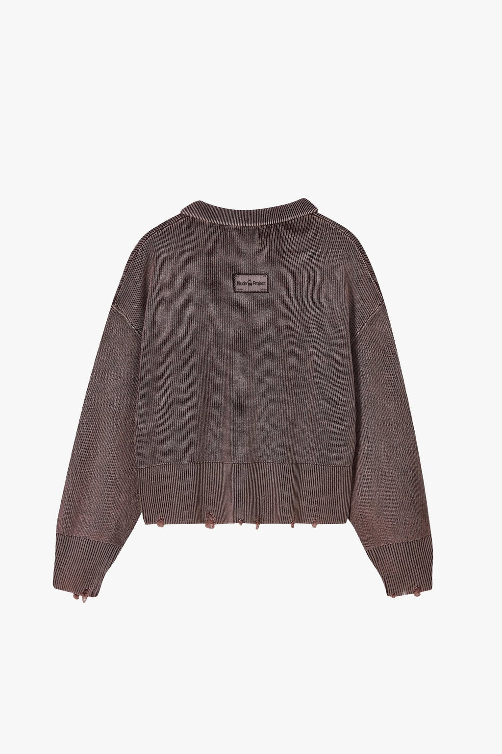 Suéter medio cierre Nude Project Beast Quarter Brown