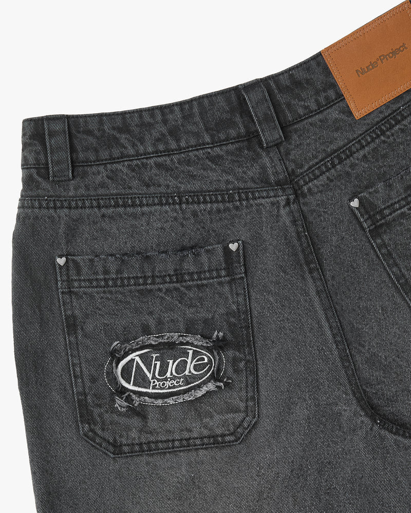 Jean Straight Nude Project Black