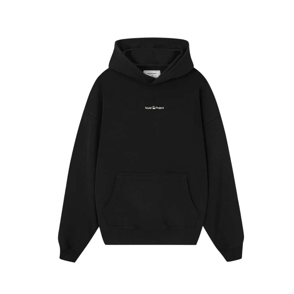 Hoodie Nude Project Black “Cherry Logo”