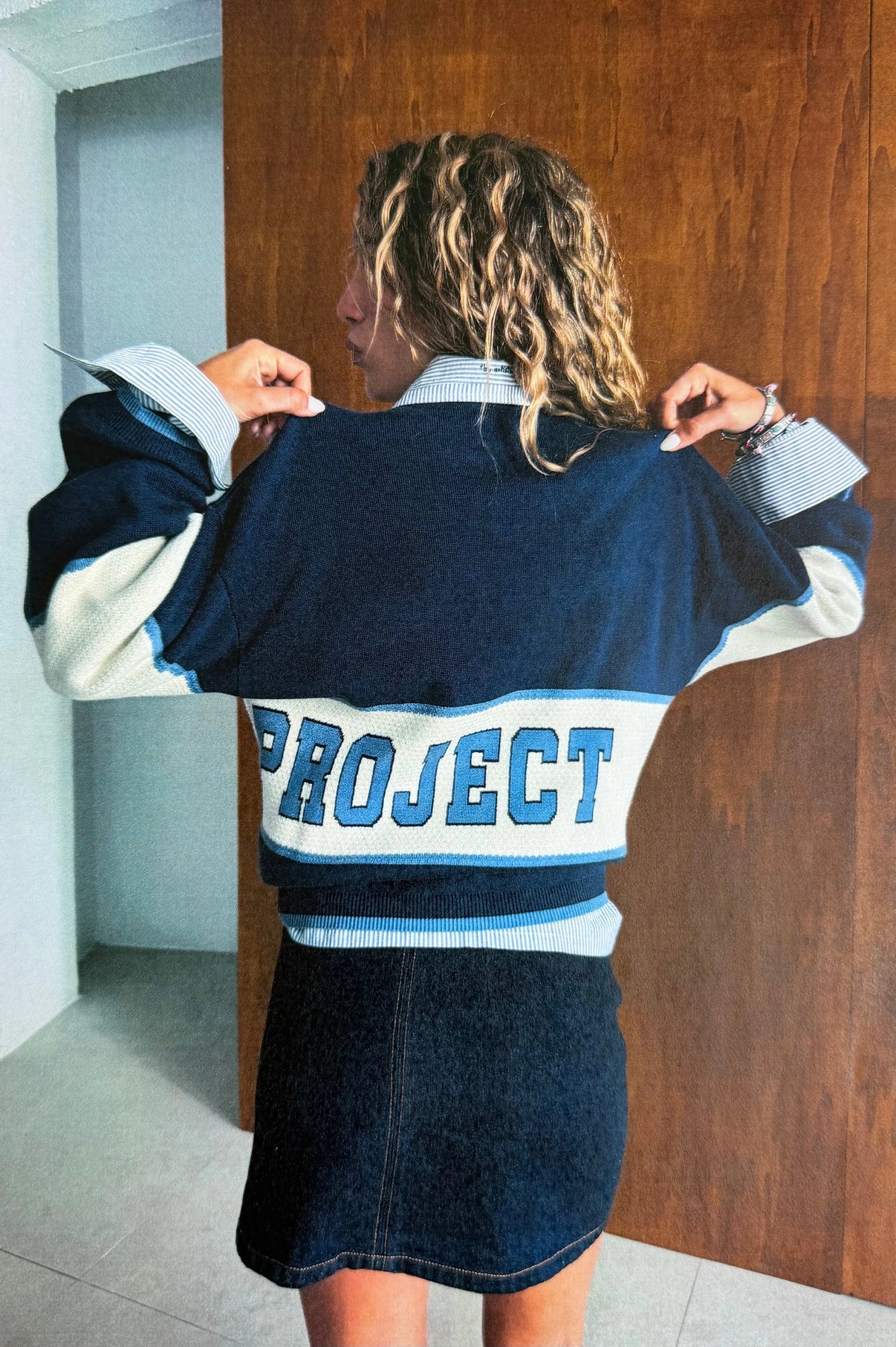 Suéter Nude Project Big-Striped Navy