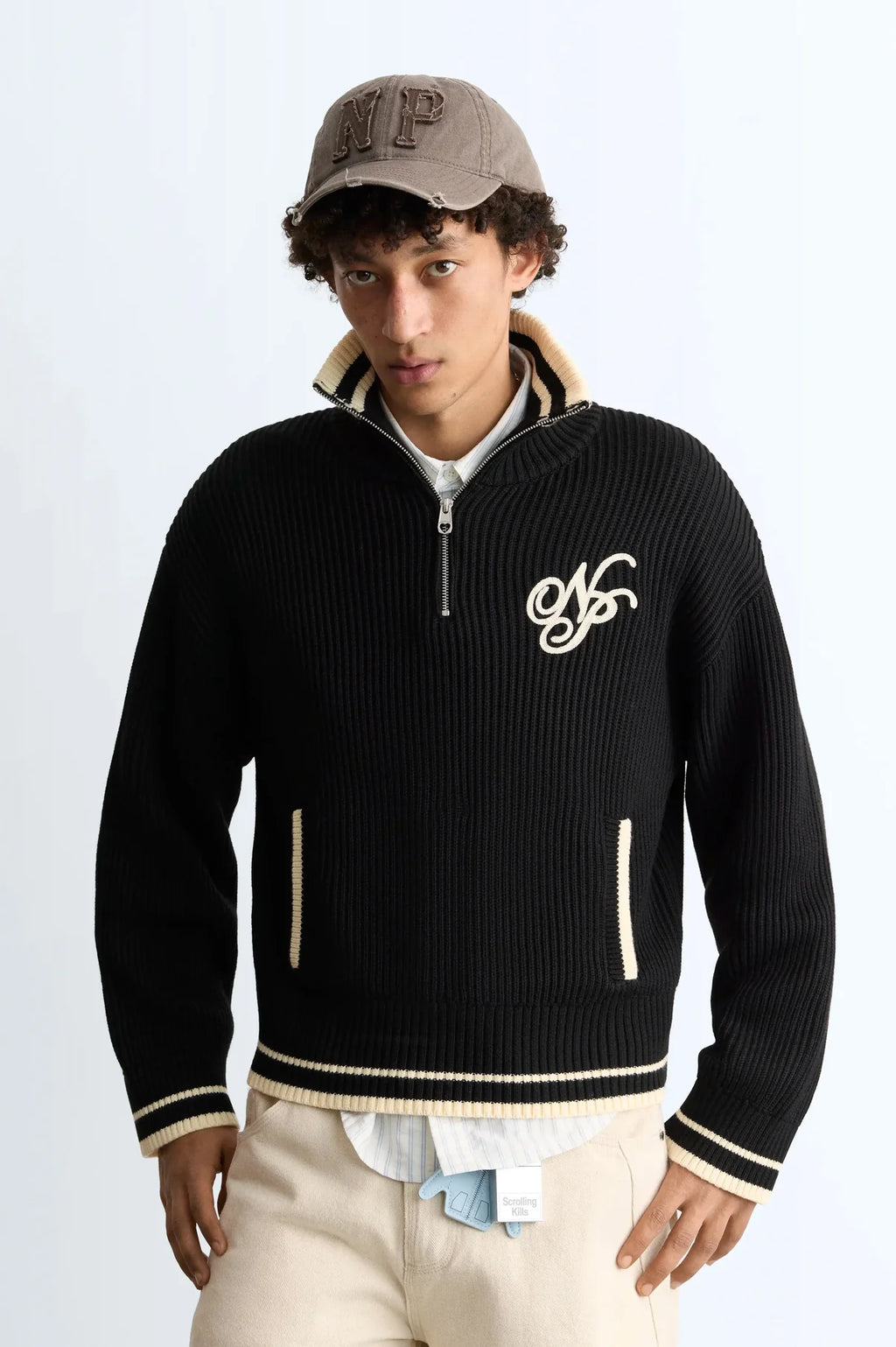 Zip Nude Project Ying-Yang Quarter Black