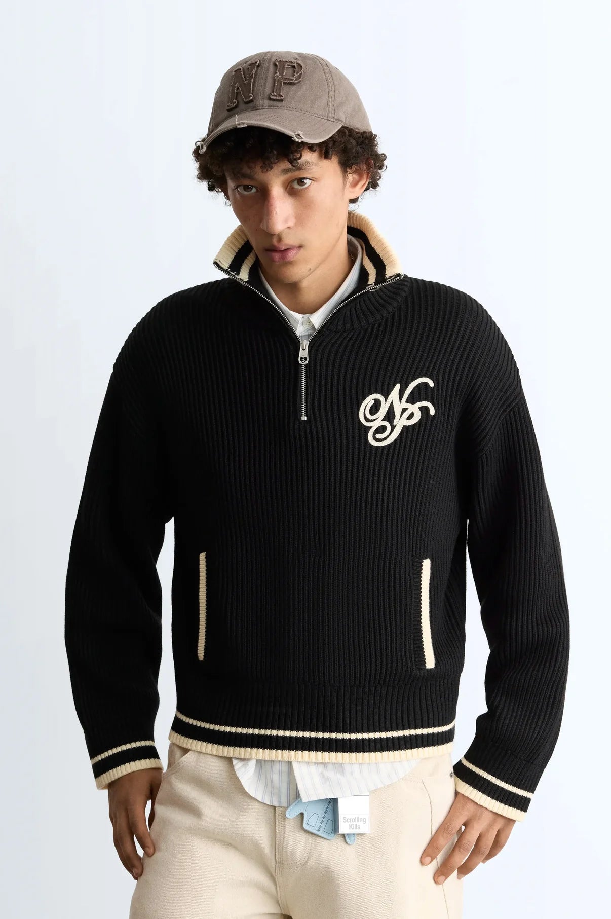 Zip Nude Project Ying-Yang Quarter Black