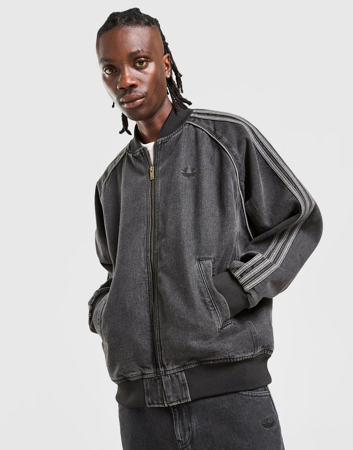 Campera de jean Adidas SST