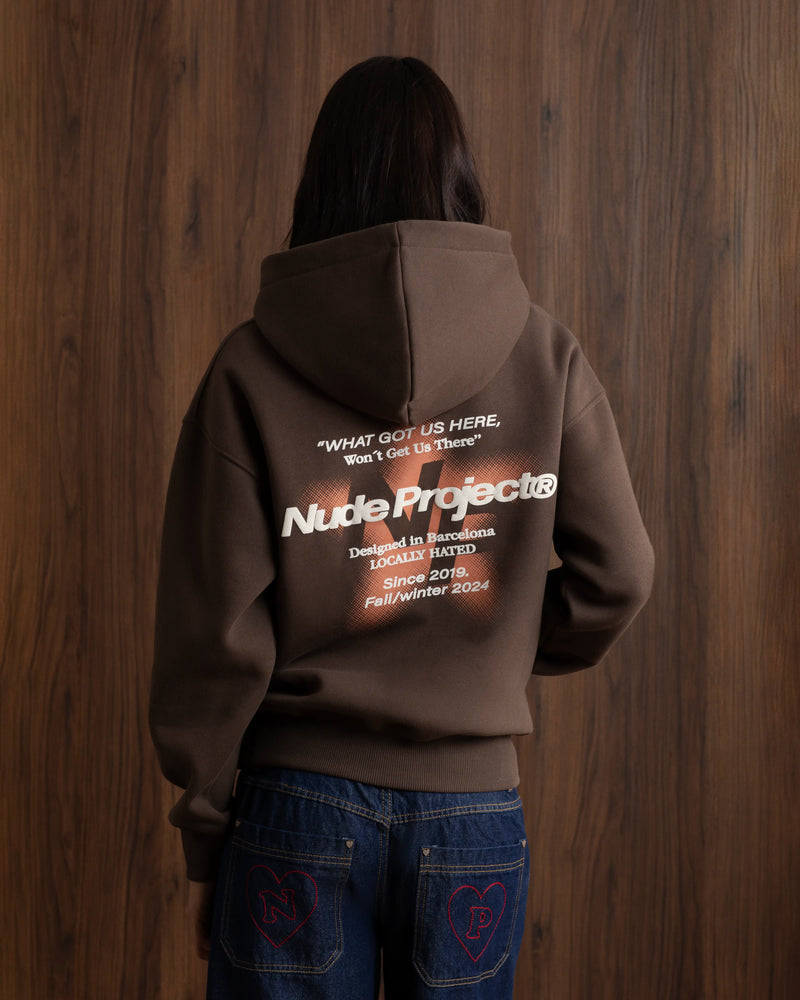 Hoodie Brown “Nude Project”