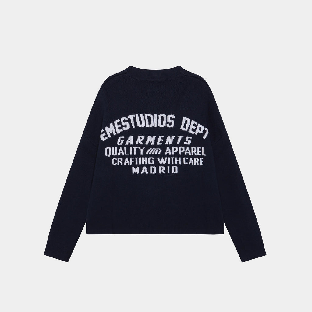 Suéter Knit Departament Navy EmeStudios