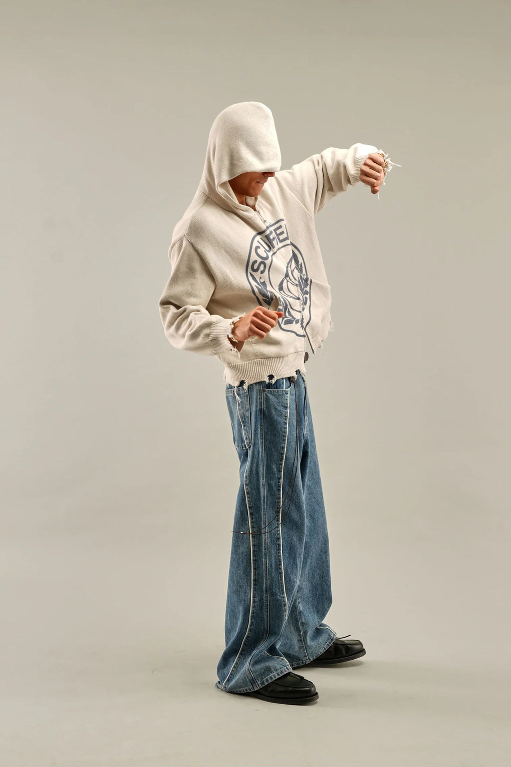 Jean Scuffers Mowa Blue