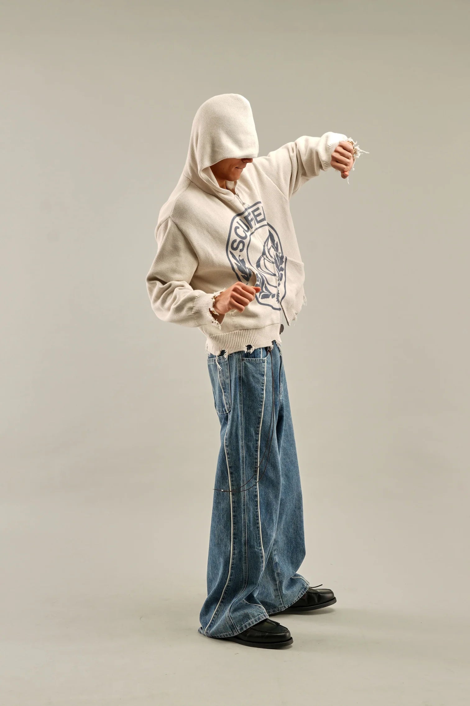 Jean Scuffers Mowa Blue