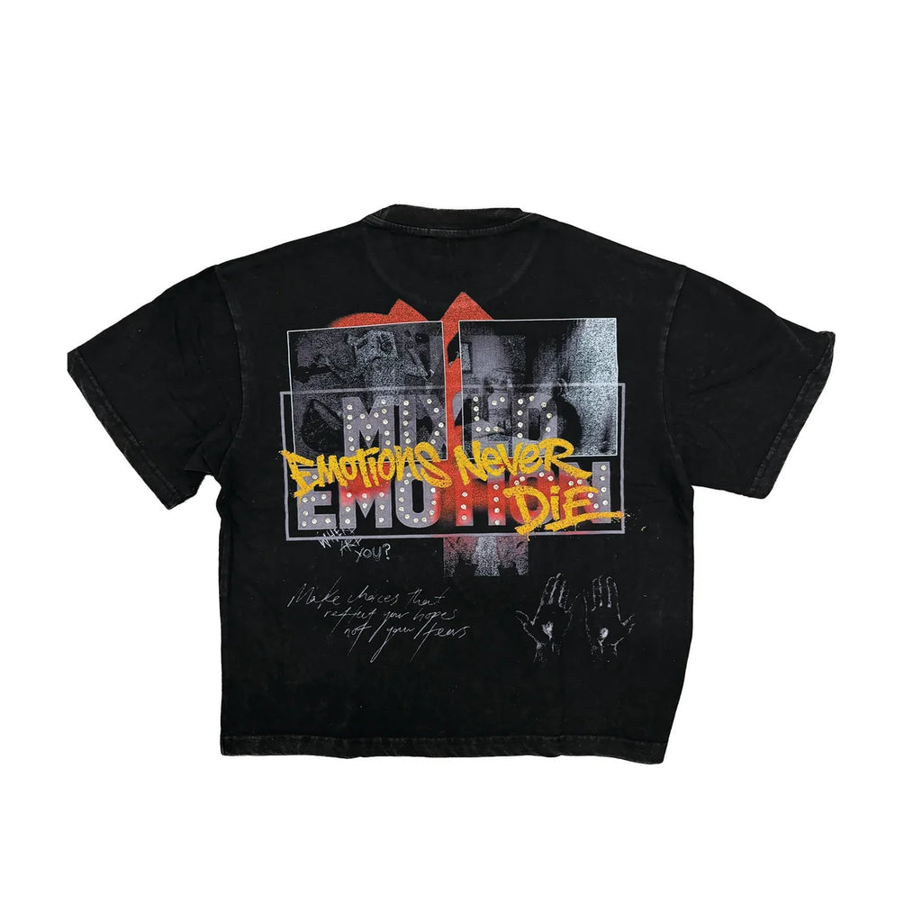 Remera Mixed Emotion “Black Tunes”