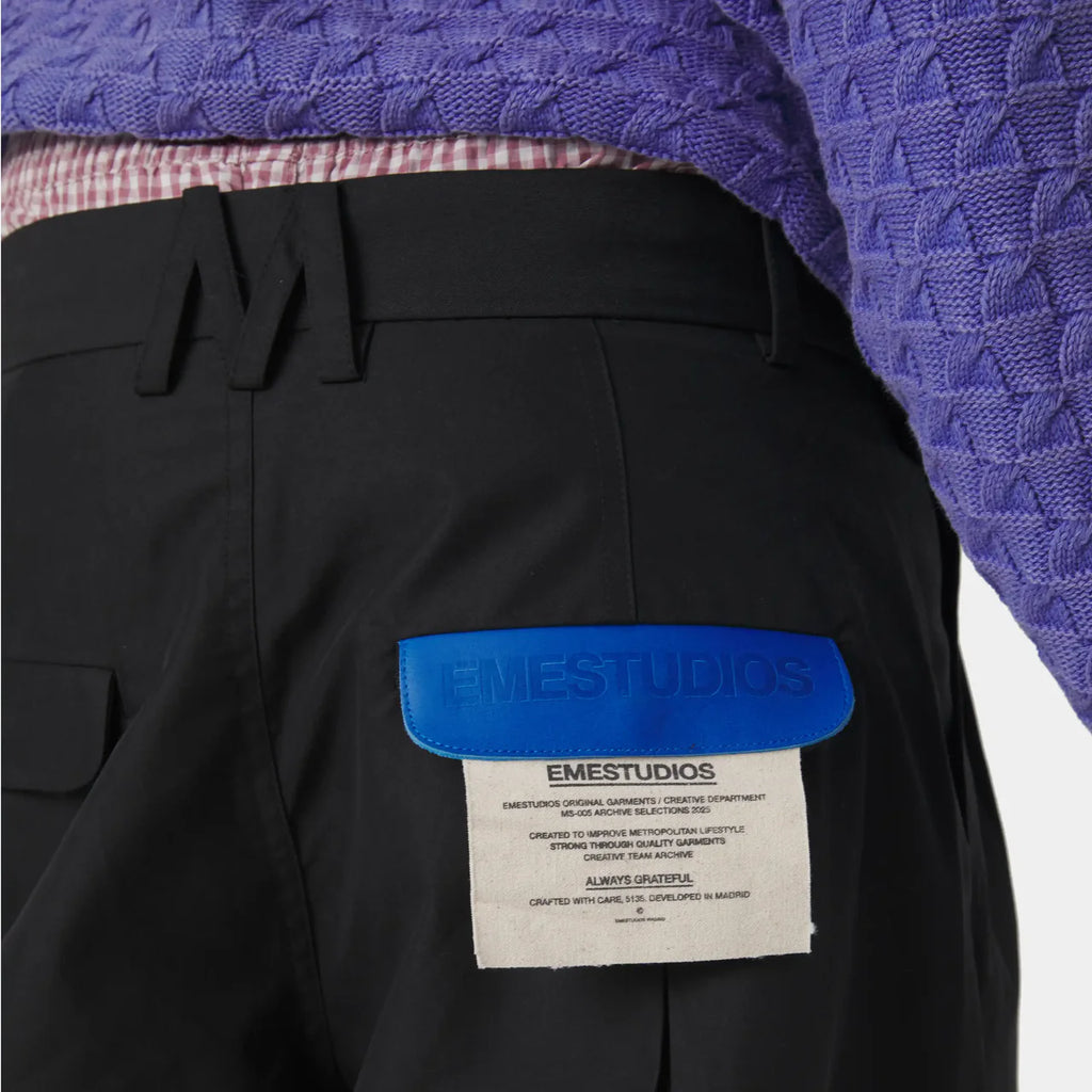 Pantalón Eme Studios “Alon Black”