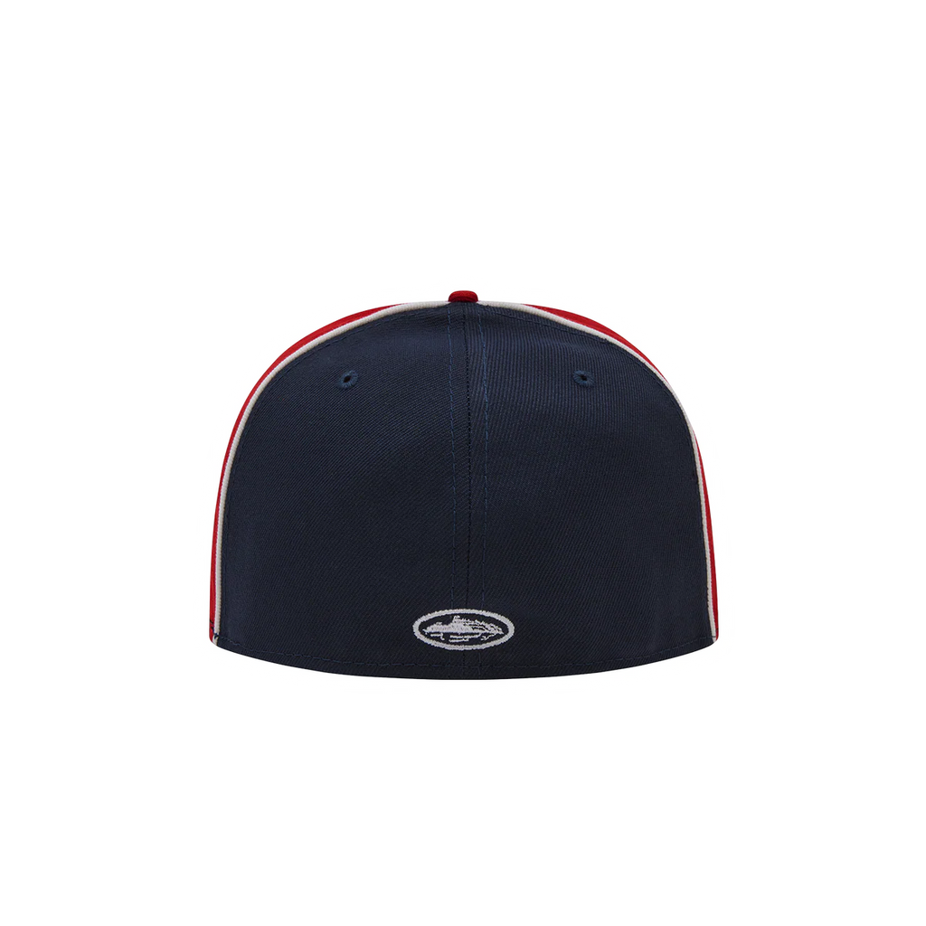 Gorra Corteiz x New Era 59 Fifty Navy/Red