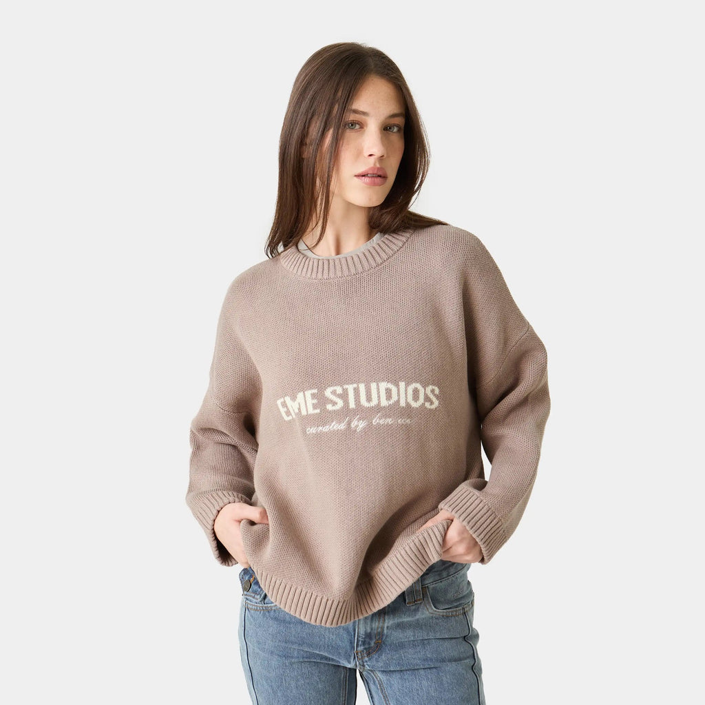 Suéter Eme Studios Master Muddy Brown