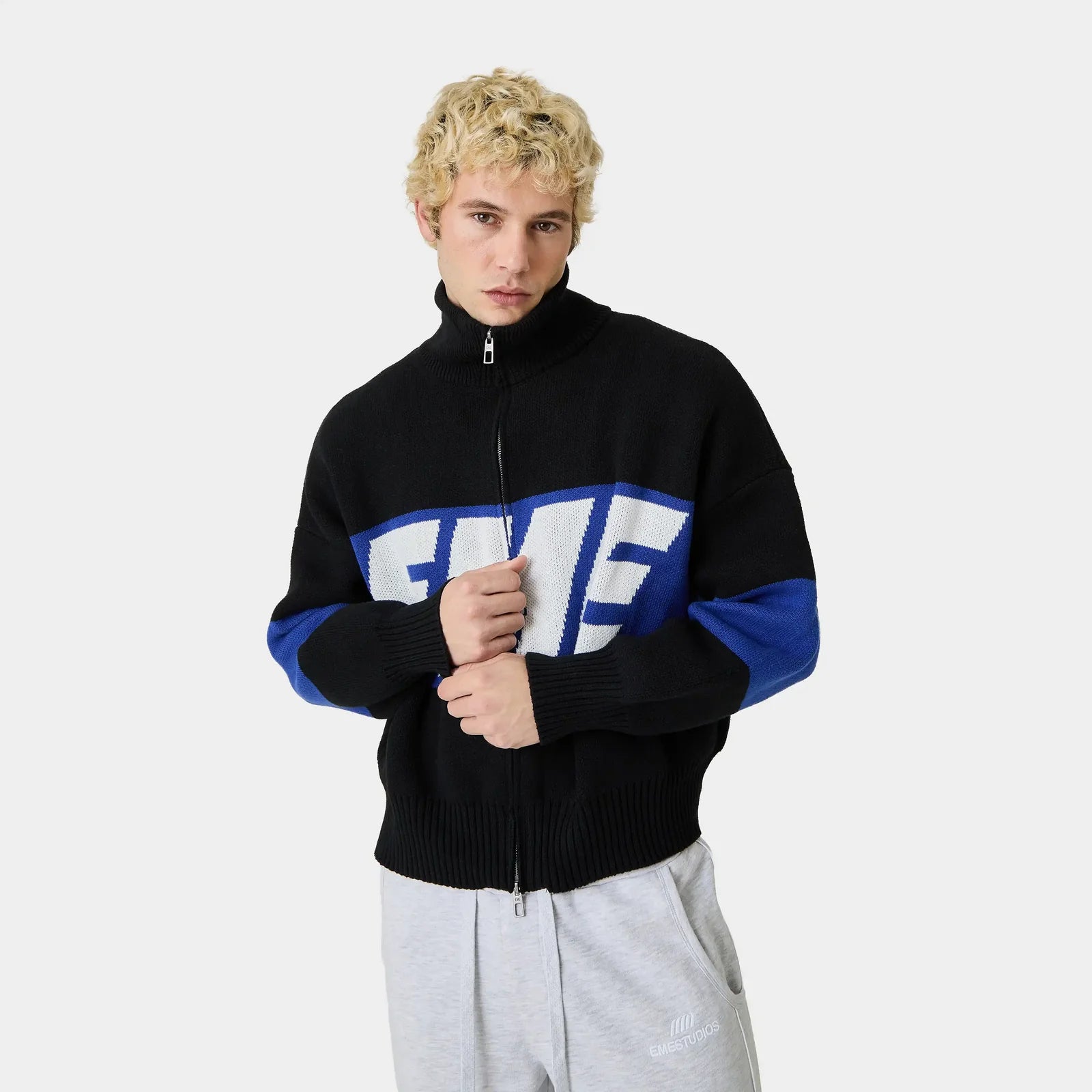Zip Knit Eme Studios Sodalite R9