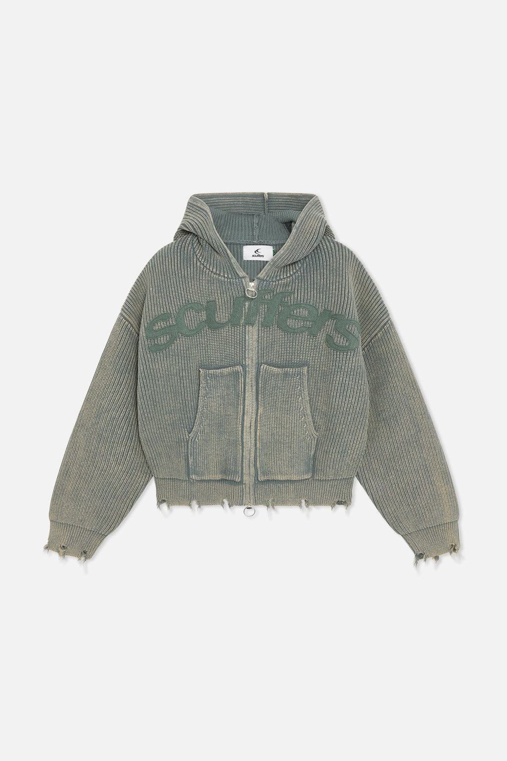 Campera Scuffers Buzz Dusty Green Knit
