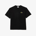 Remera Lacoste Heavy Cotton Black Oversize