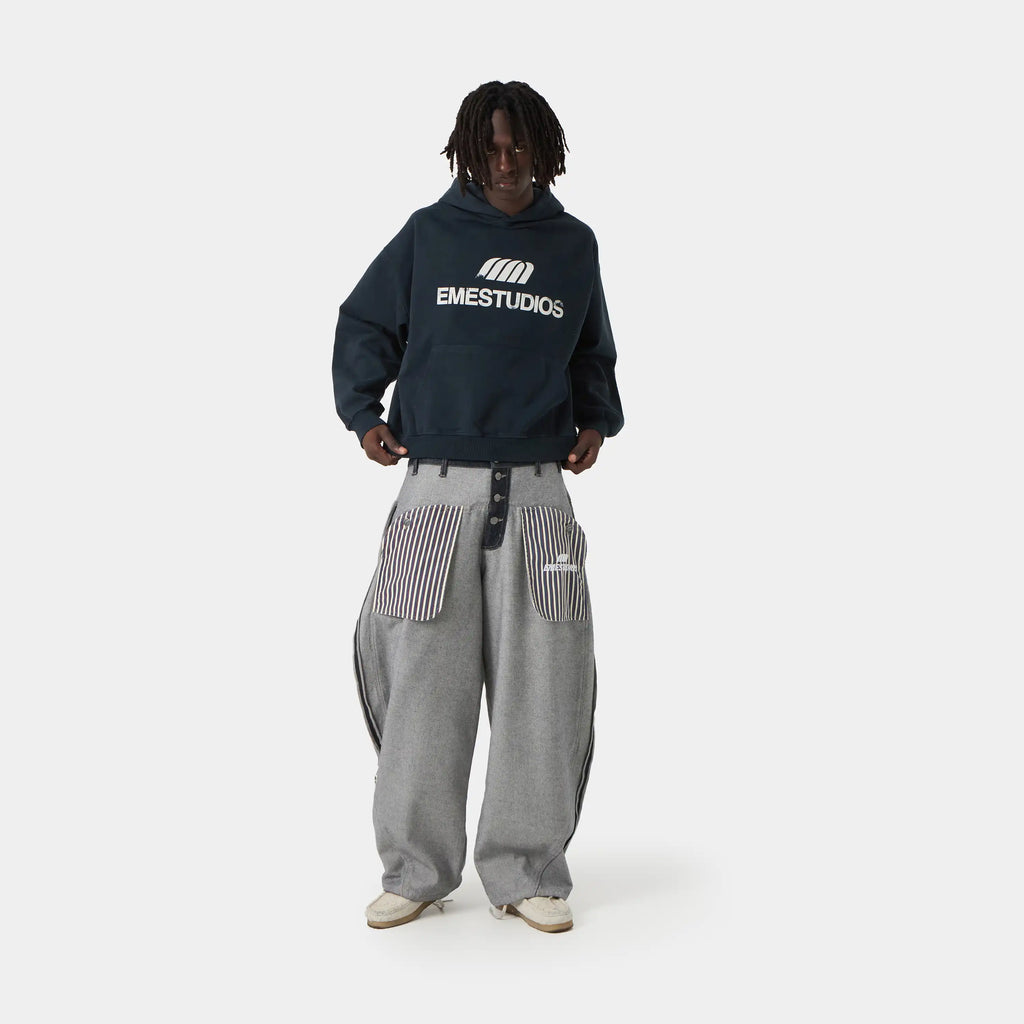 Brook Navy — Oversized Hoodie (EME Estudios)