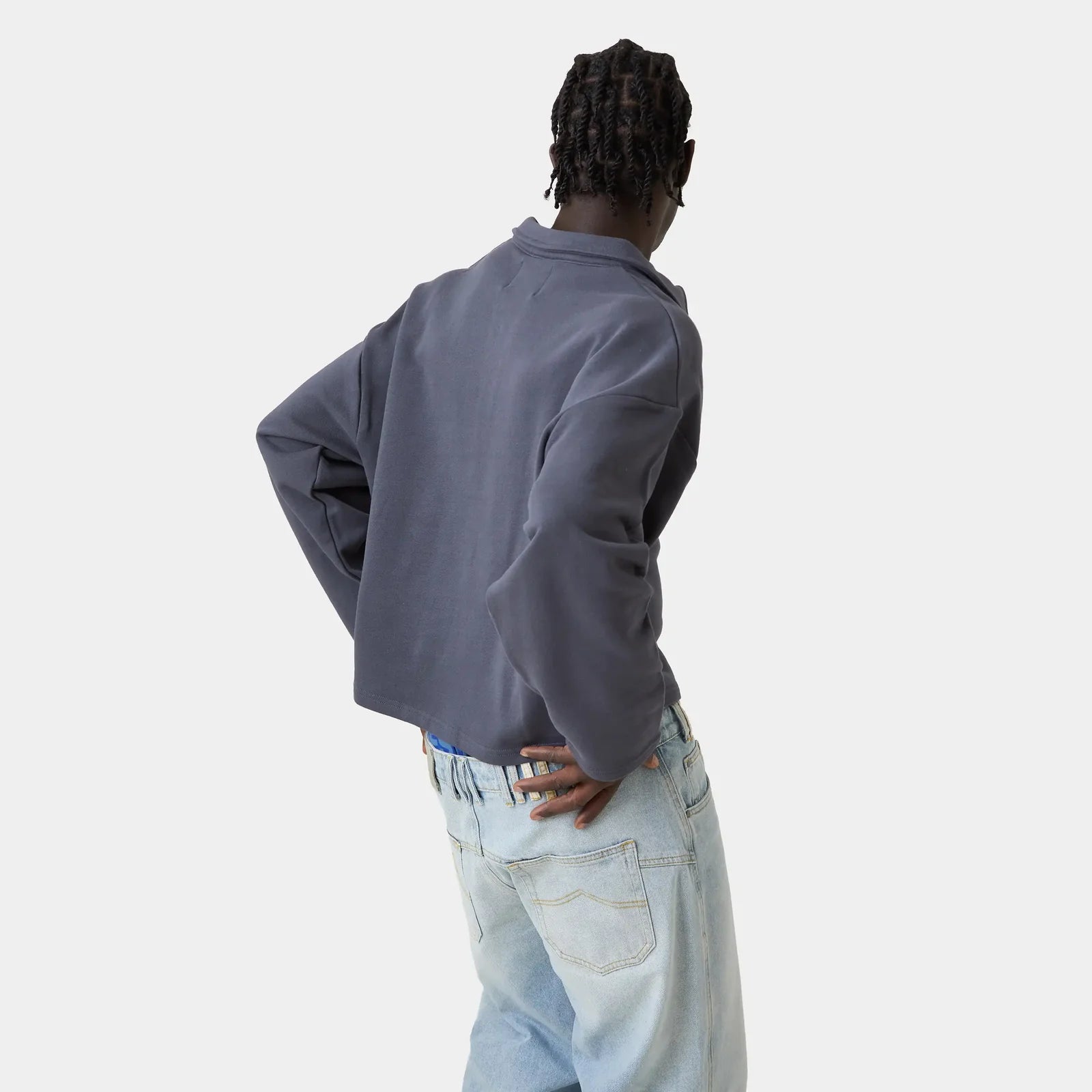 Polo Crewneck EmeStudios Playtime Ombre Blue