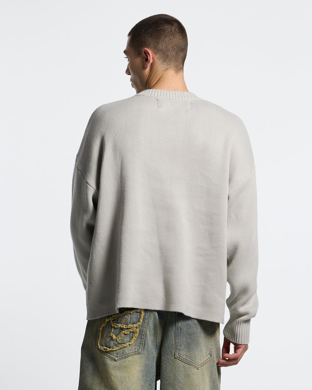 Suéter ColdCulture Poison Cool Grey