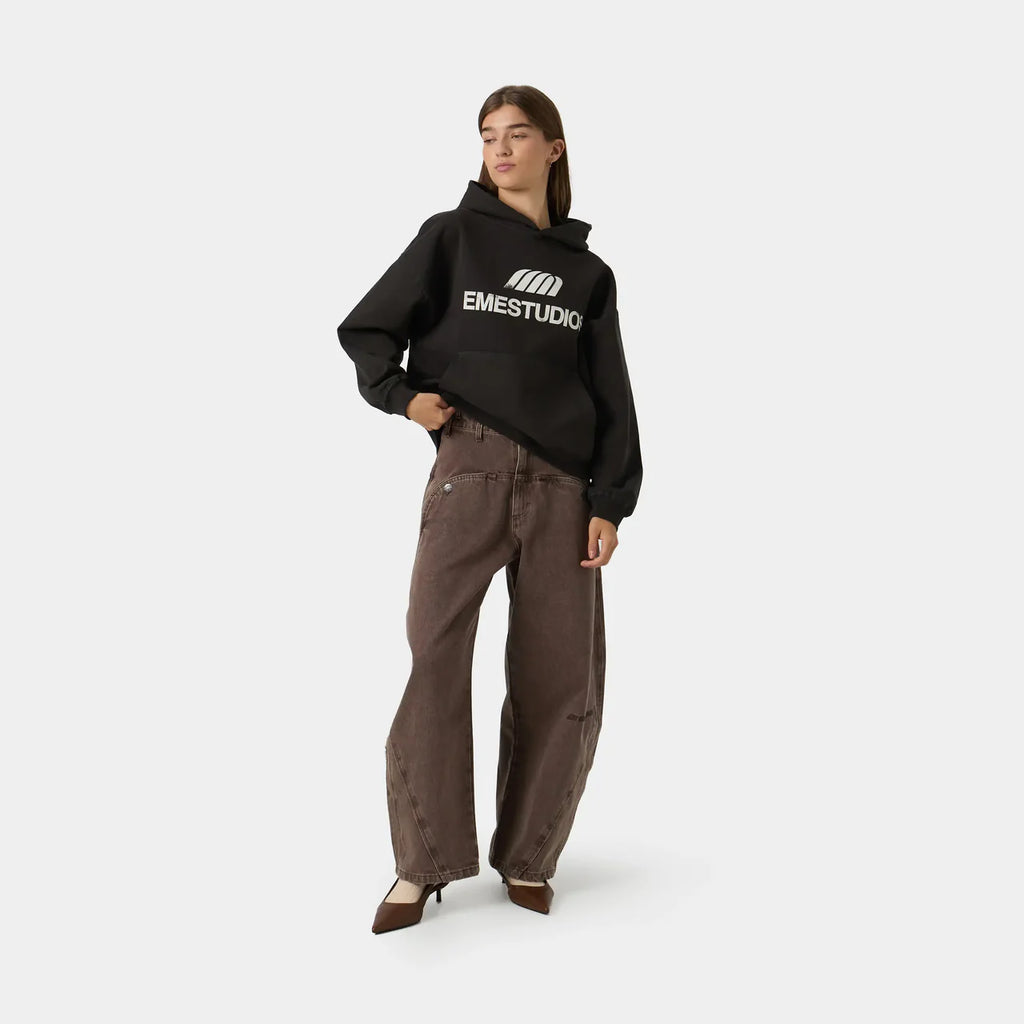 Hoodie Eme Studios Brook Black
