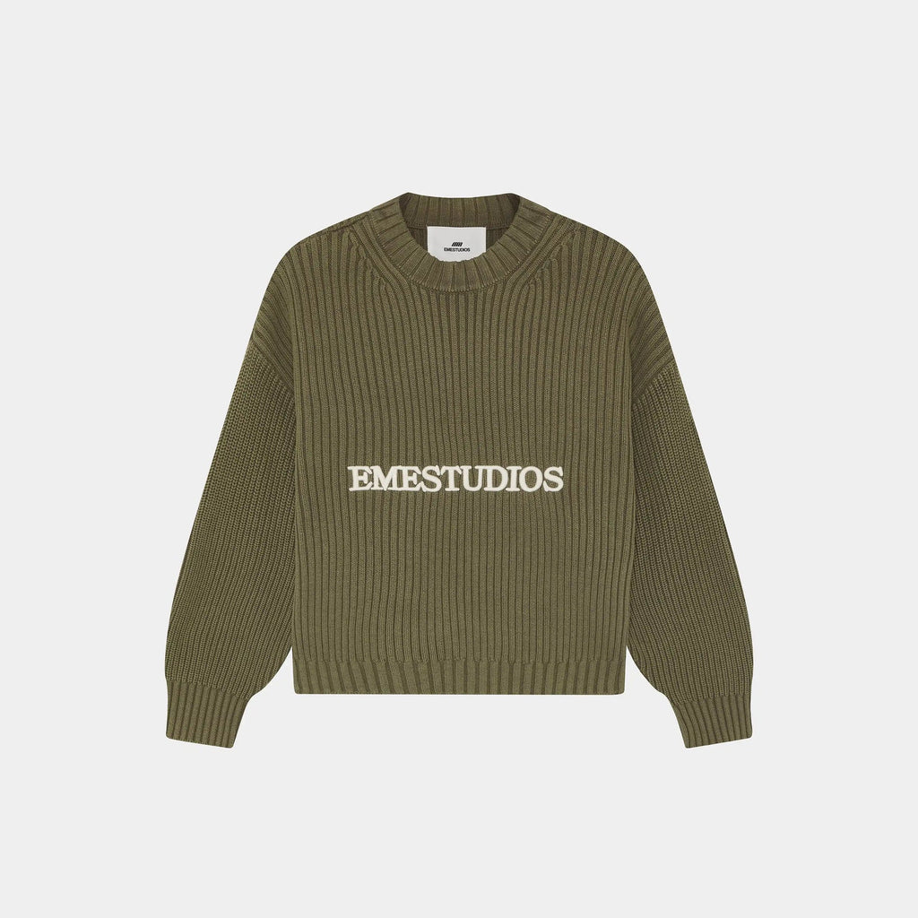 Suéter EmeStudios Yoss Olive knit