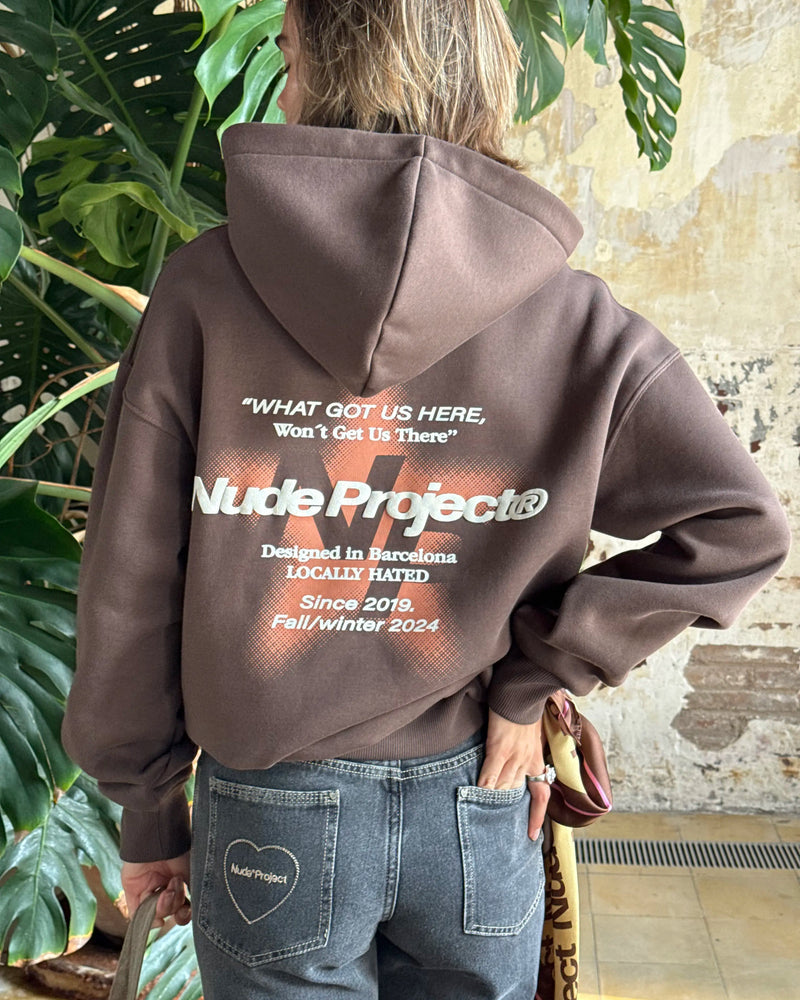 Hoodie Brown “Nude Project”