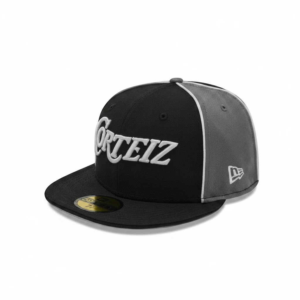 Gorra Corteiz x New Era 59 Fifty Black/Grey
