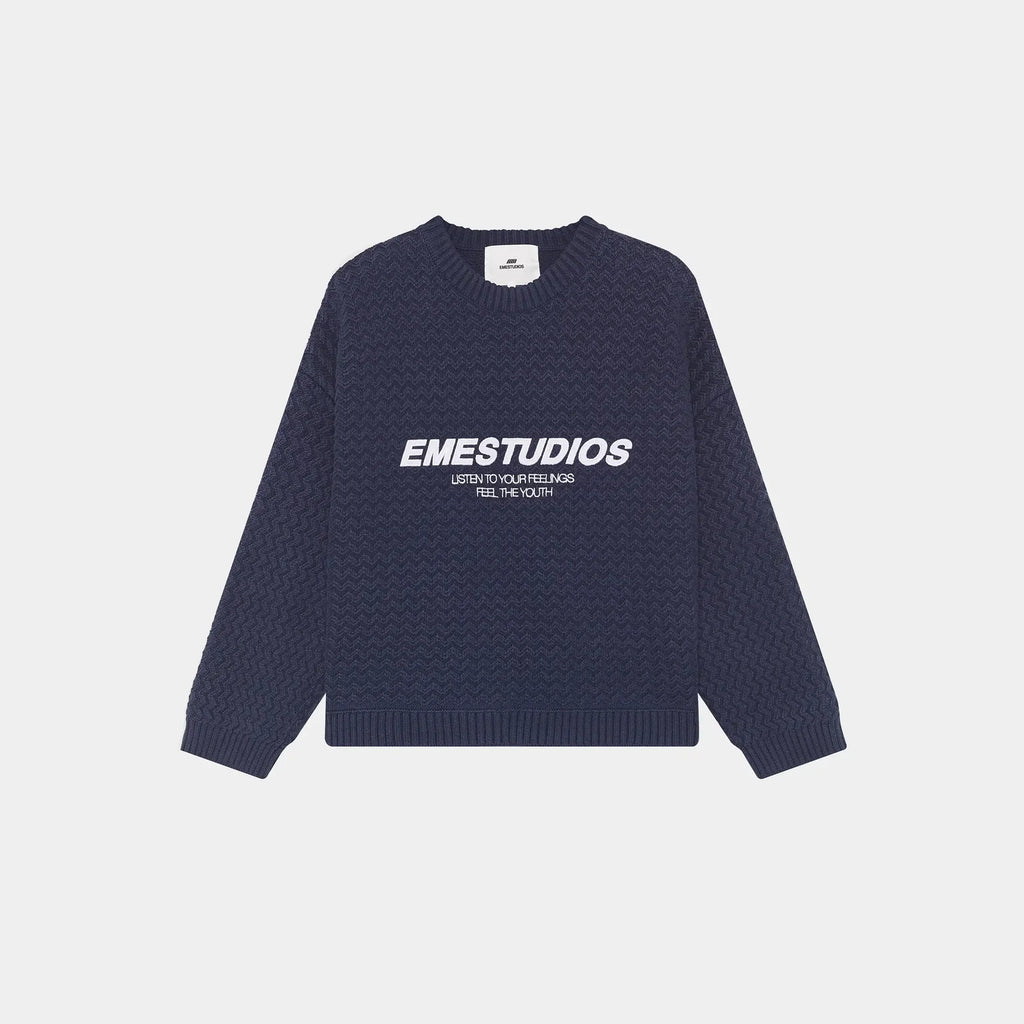 Sweater EmeStudios Thesis Navy