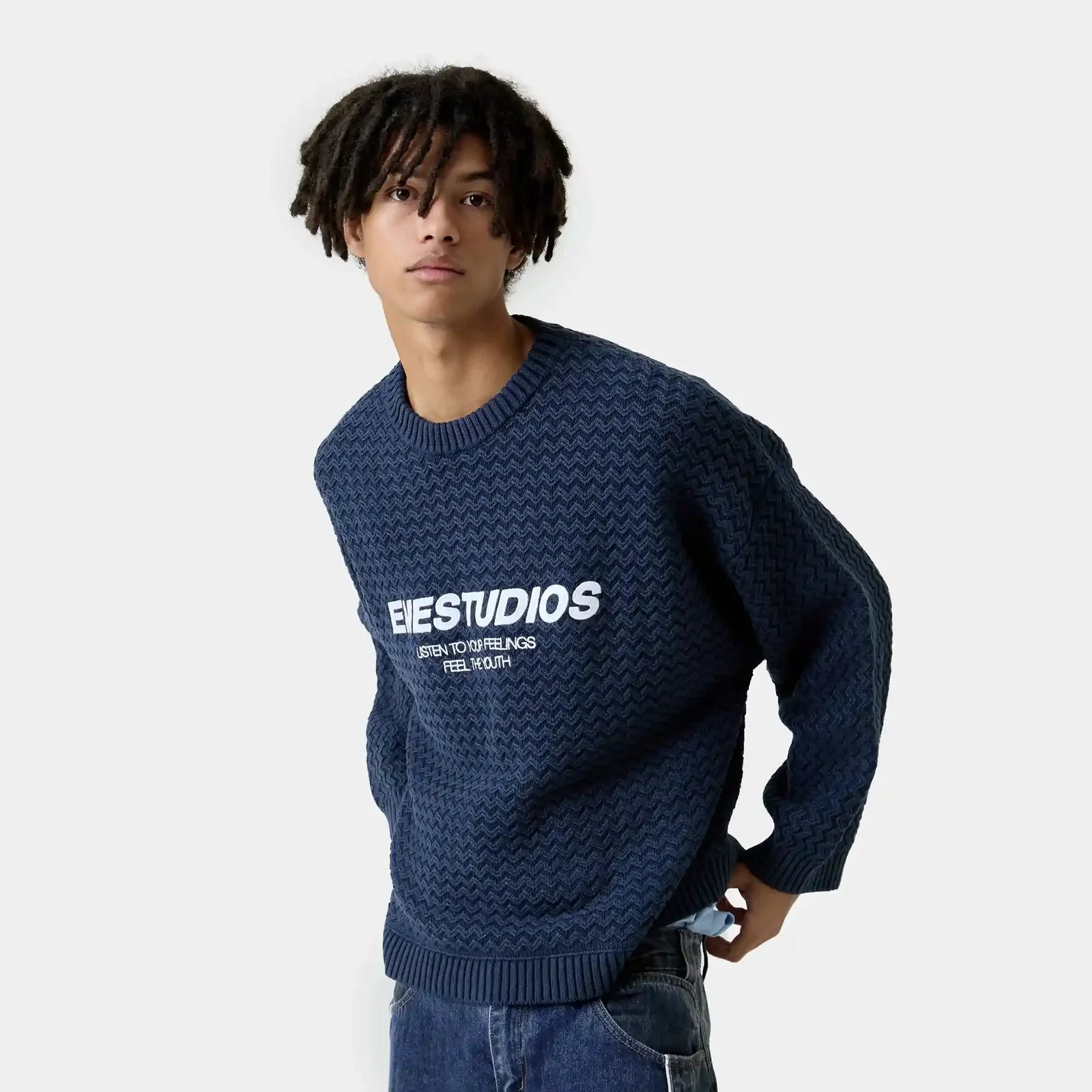 Sweater EmeStudios Thesis Navy