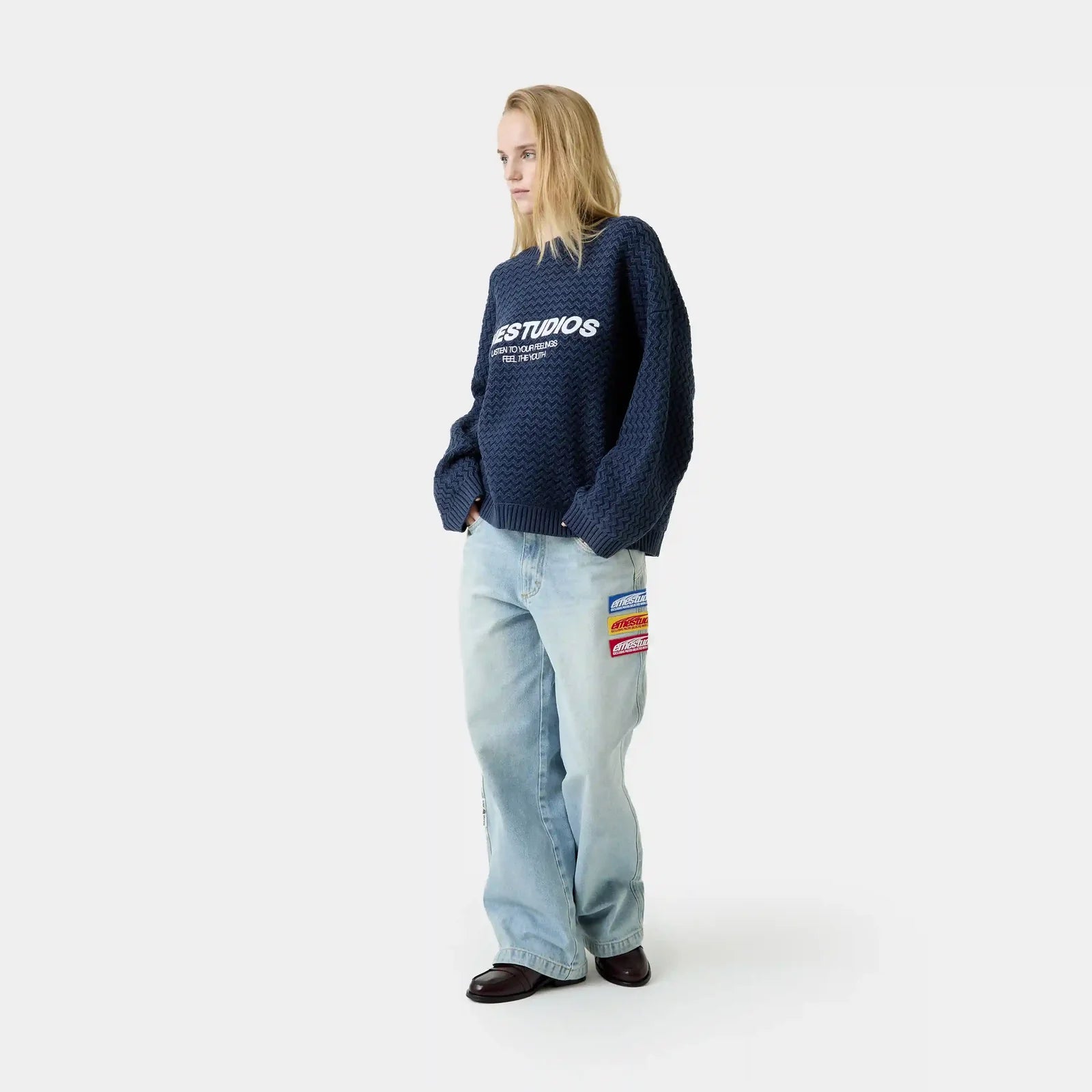 Sweater EmeStudios Thesis Navy