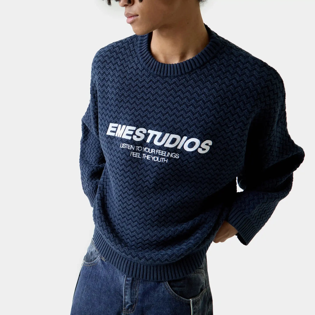 Sweater EmeStudios Thesis Navy
