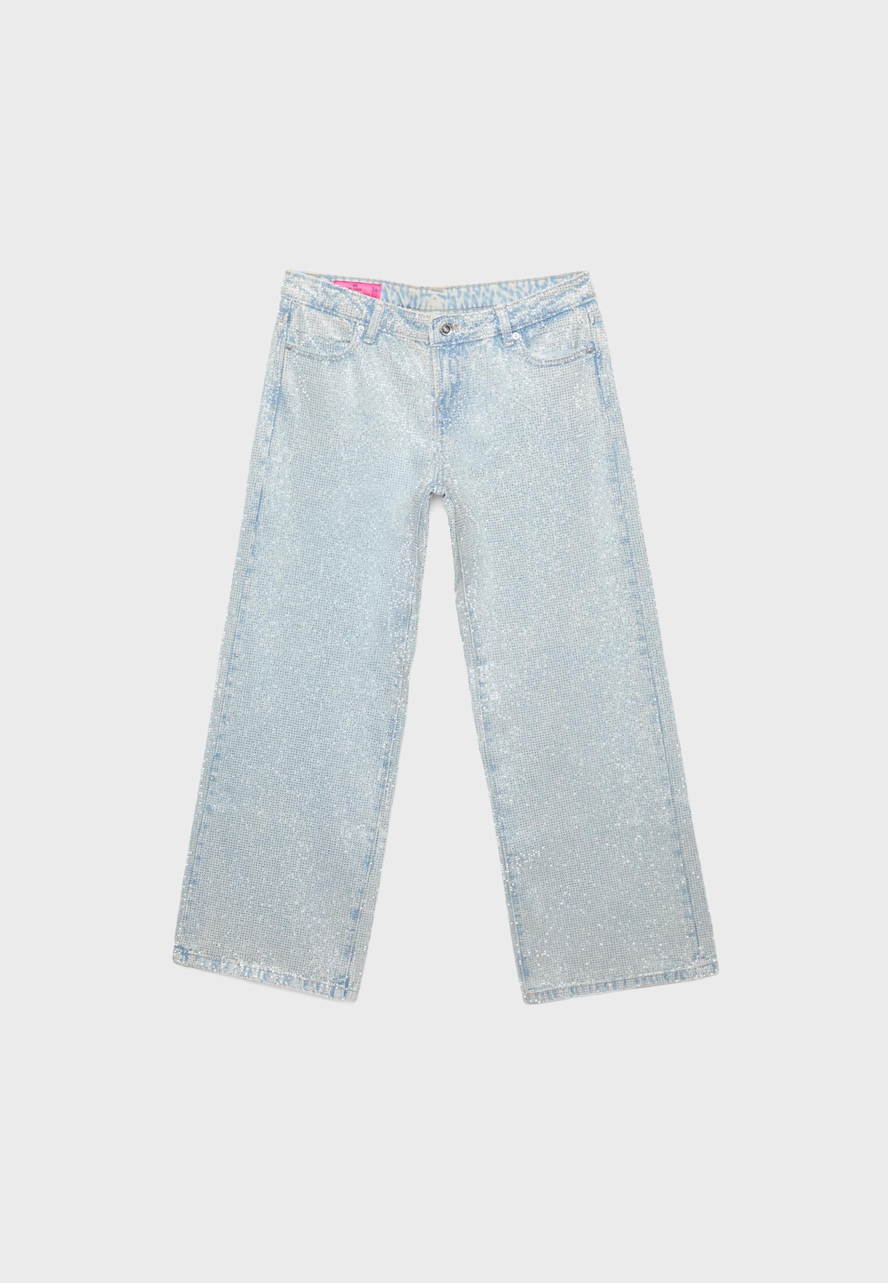 Jean One Dilemma x Stradivarius "Waist Brillos"