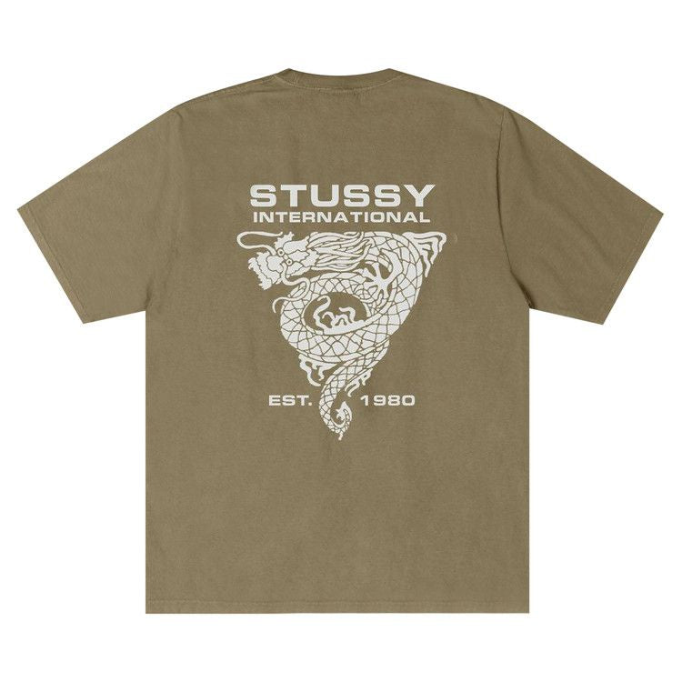 Stüssy Dragon Tee Army