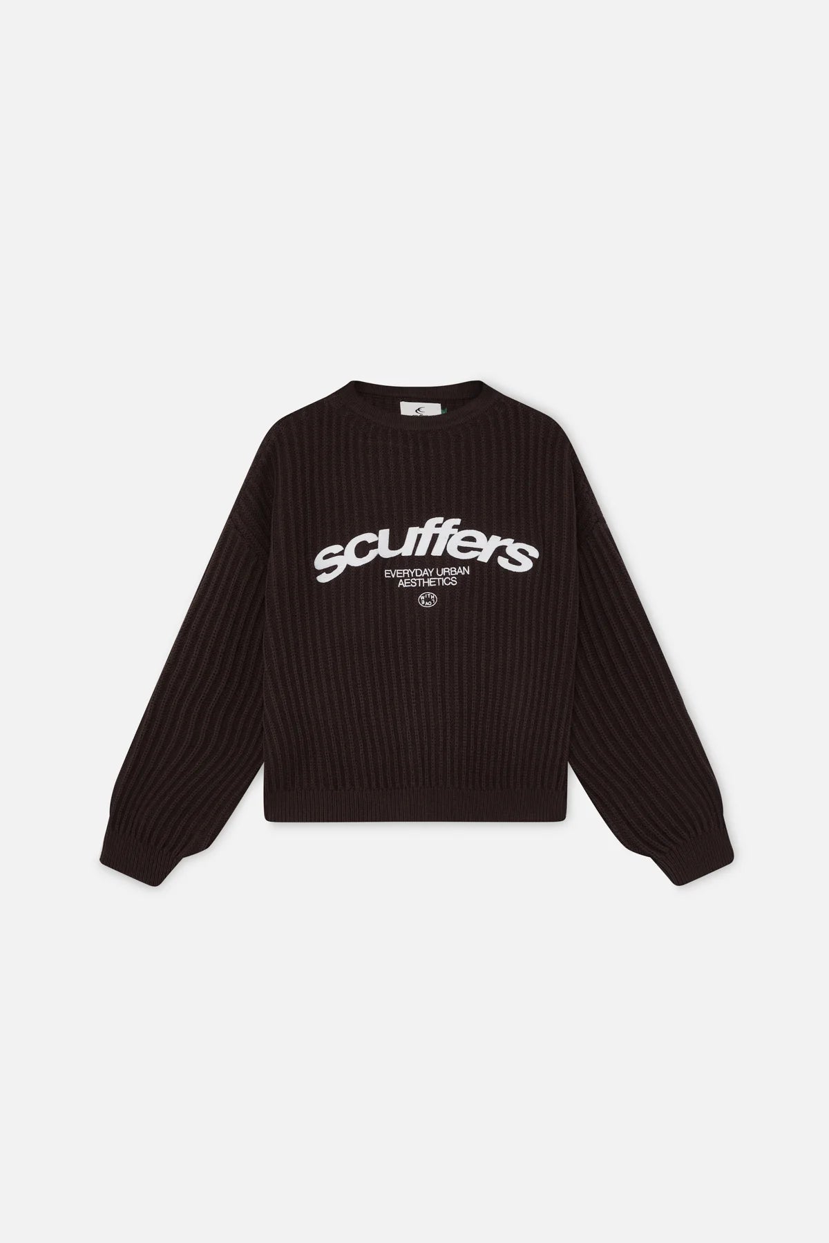 Iconic Brown — Scuffers Knit Jersey