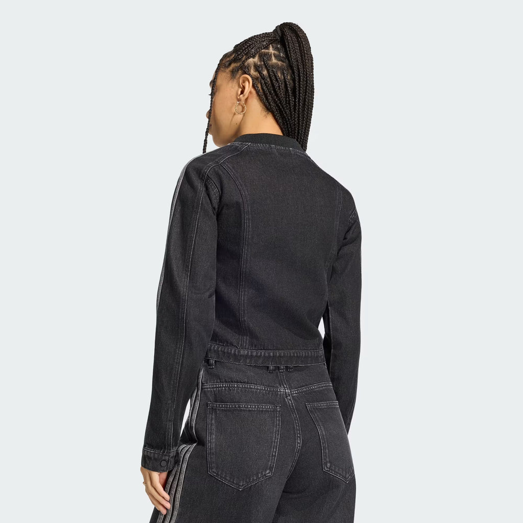 Campera Adidas "Denim 2.0" Negra
