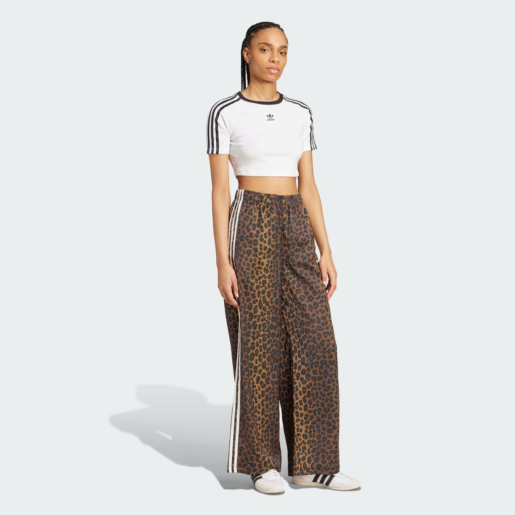 Pantalón de satén animal print Adidas Originals
