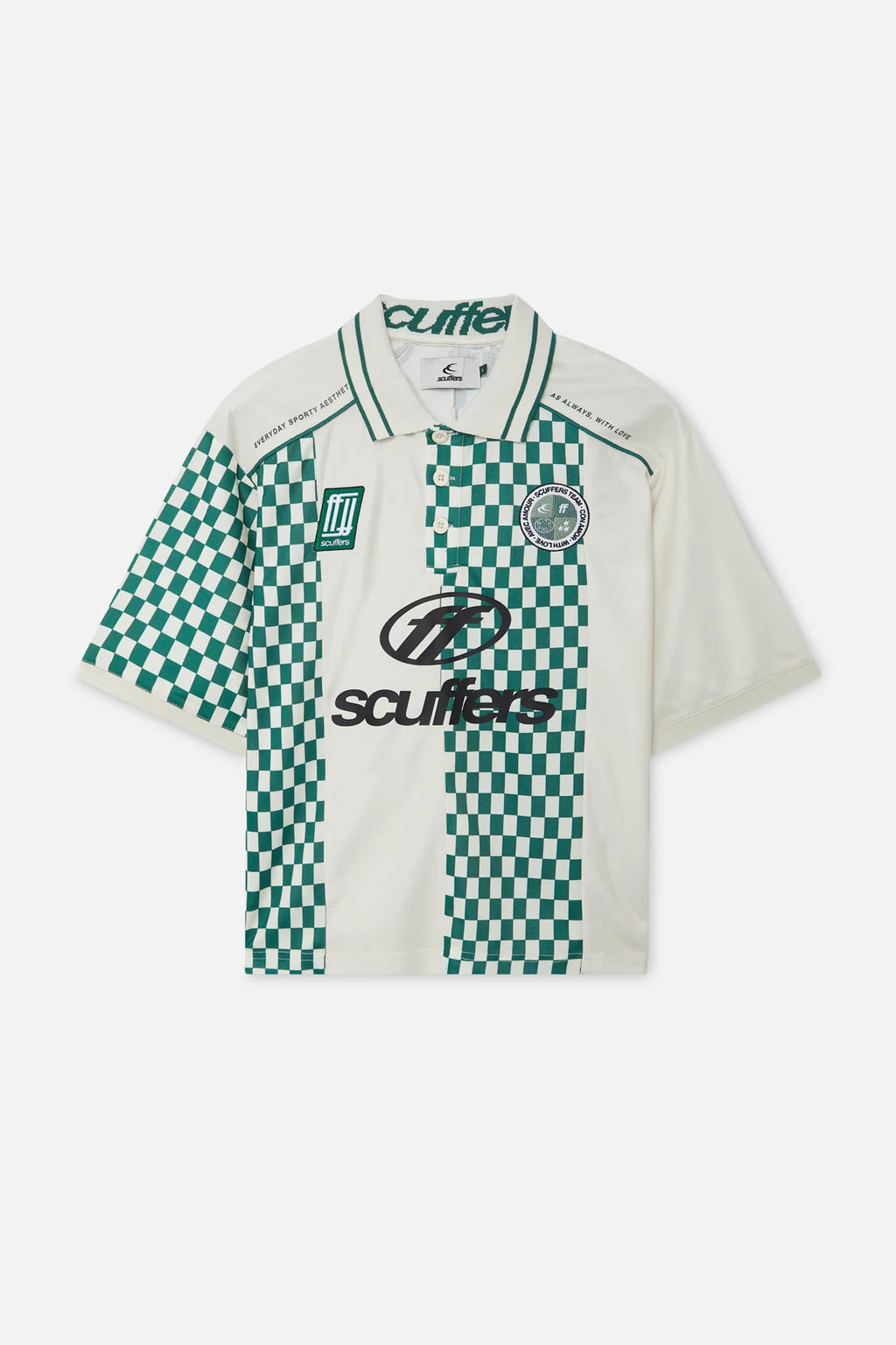 Lauda Green & Ecru — Scuffers Official T-Shirt
