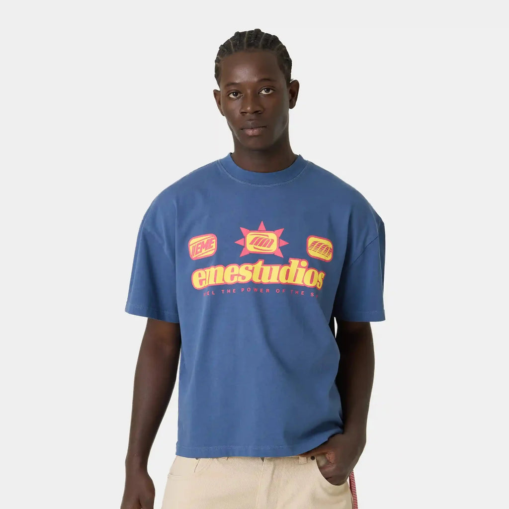 Remera Eme Studios Solare Navy
