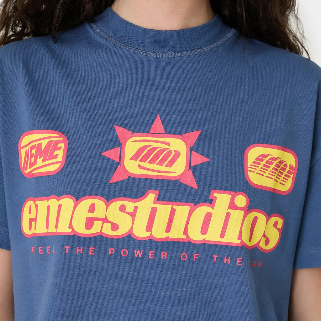 Remera Eme Studios Solare Navy