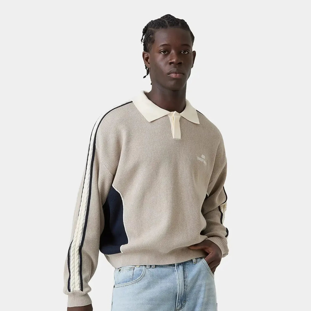 Polo tejida Eme Studios “Chully Off Sand”