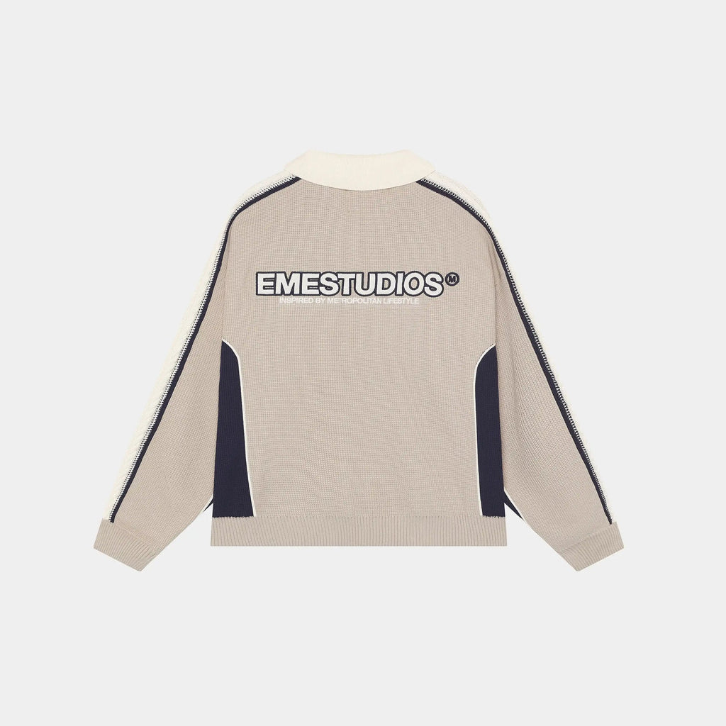Polo tejida Eme Studios “Chully Off Sand”
