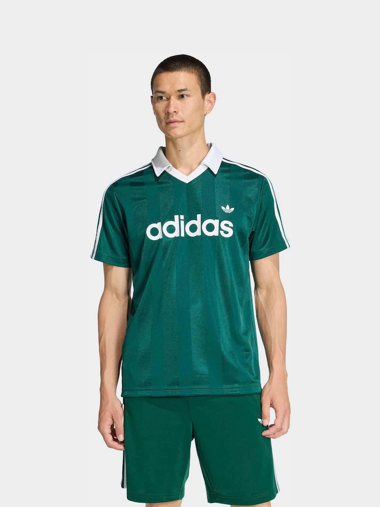 Remera Polo Adidas Collar Engineered Green
