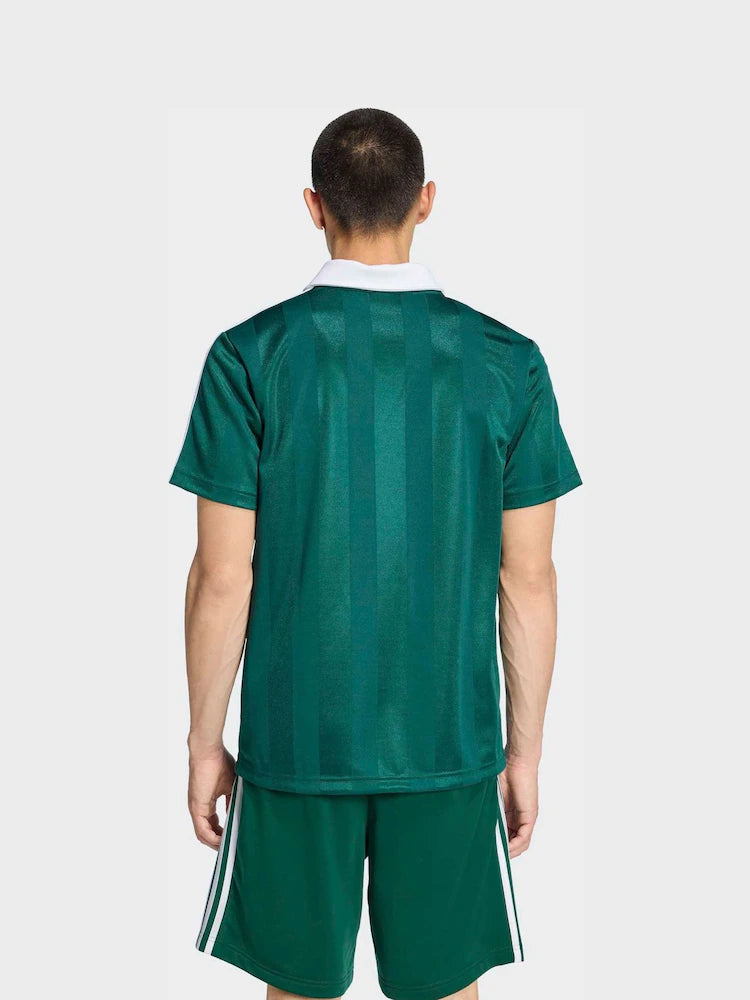 Remera Polo Adidas Collar Engineered Green