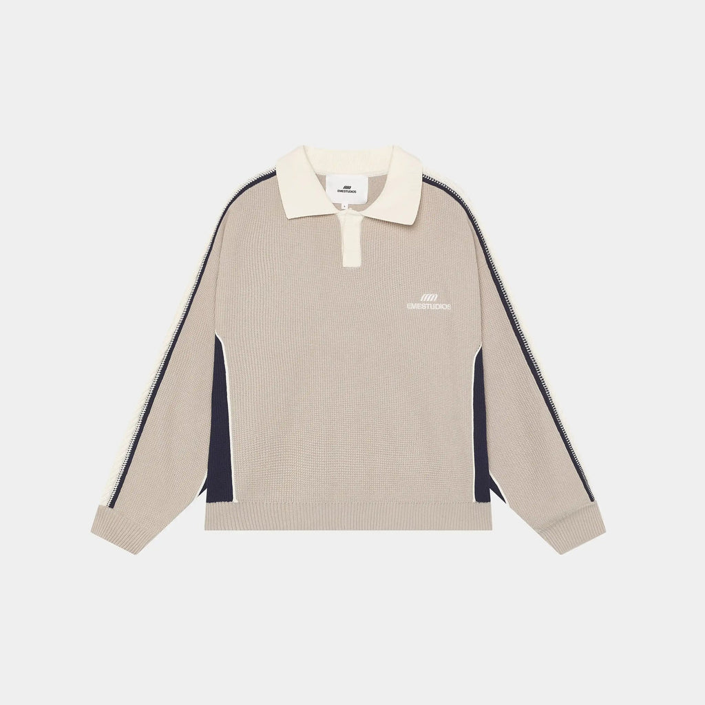 Polo tejida Eme Studios “Chully Off Sand”