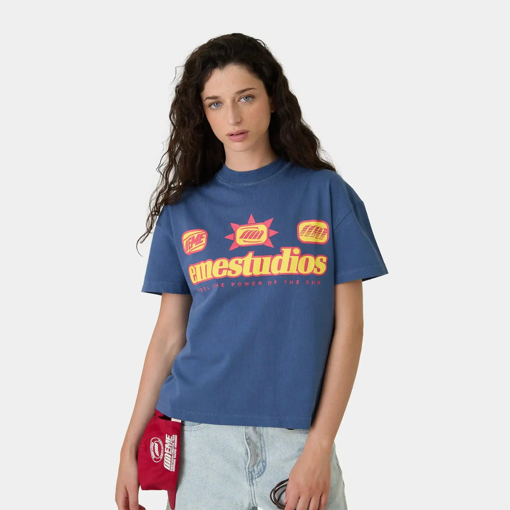 Remera Eme Studios Solare Navy