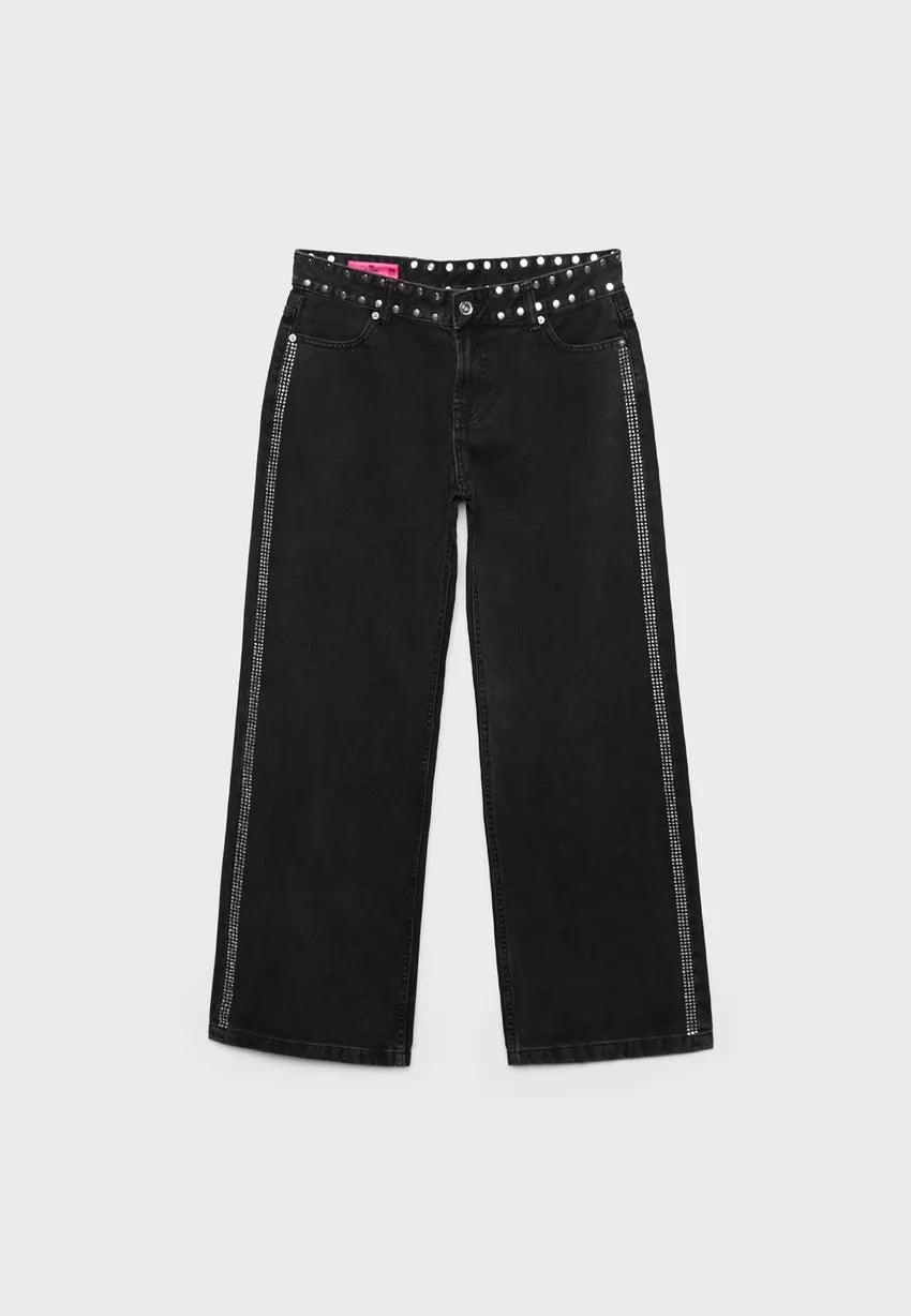 Jean One Dilemma x Stradivarius "Straight Tachas"