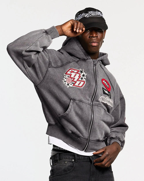 Campera ColdCulture Walker Washed Black